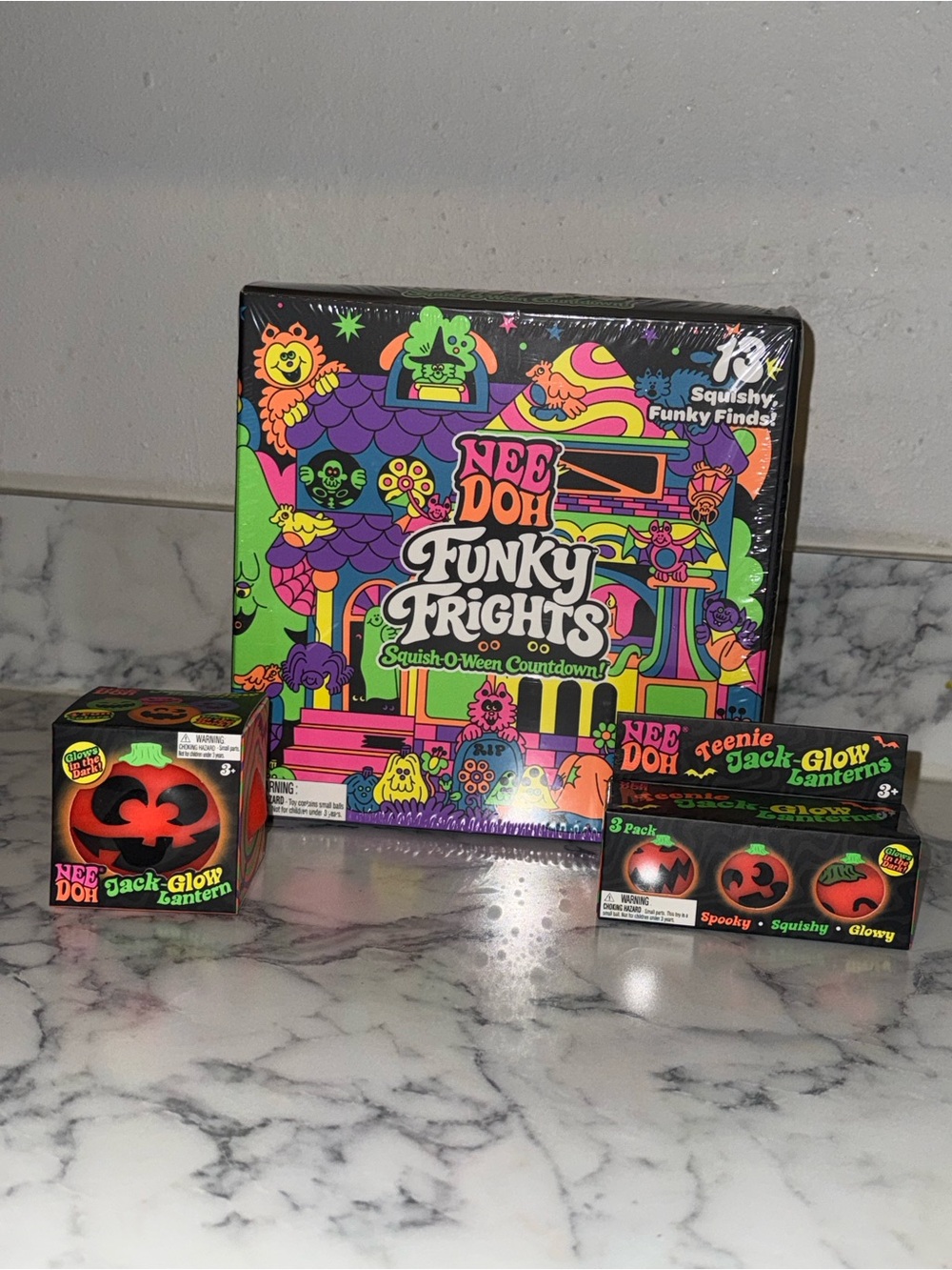 Rare Nee Doh Halloween Bundle